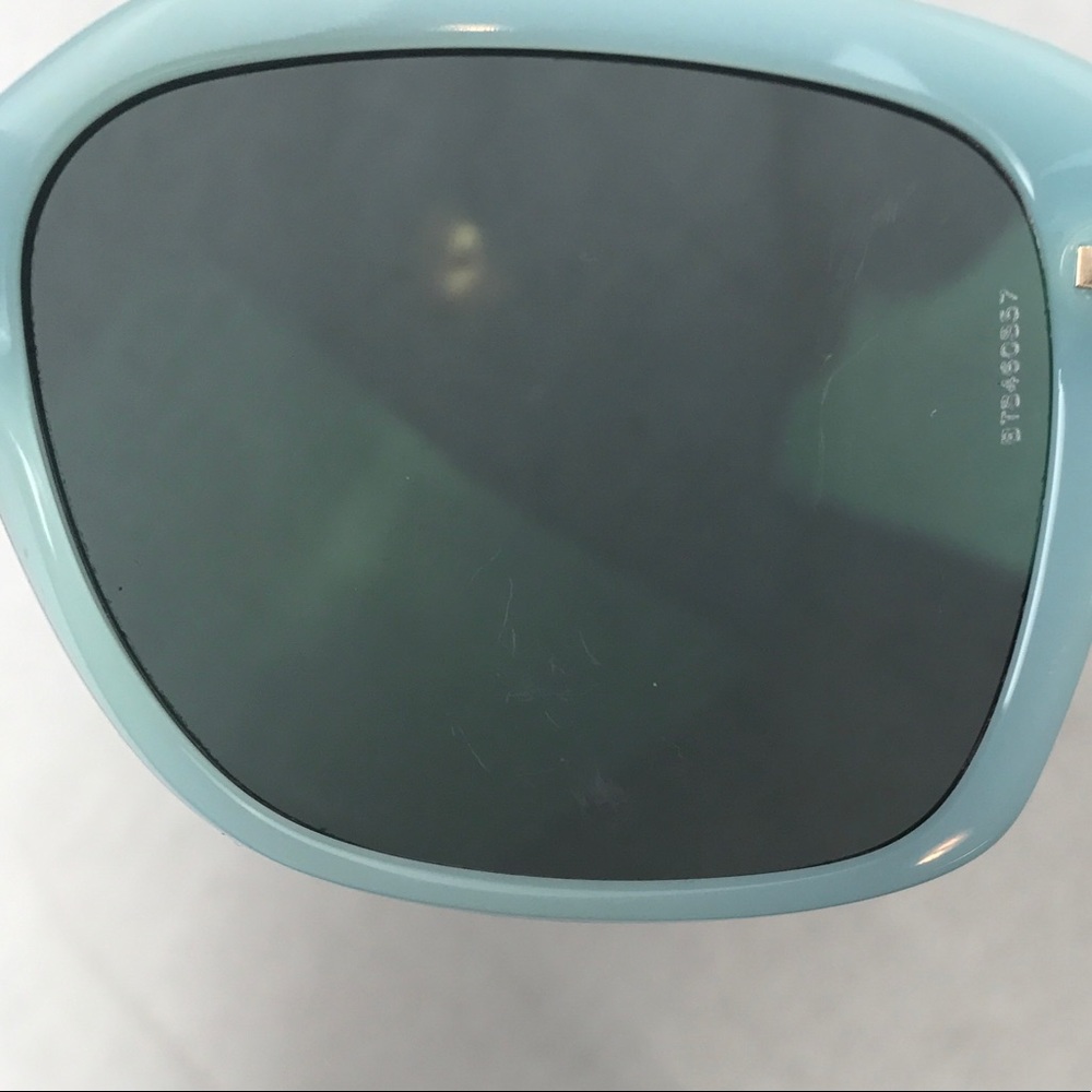Tiffany & Co. Black Sunglasses with Tiffany Blue Case and Boxes - Picture 7 of 8